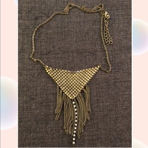 Triangle Tassels Necklace